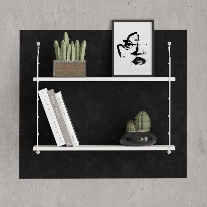 Hanah Home Armoni 2'li - Shiny White